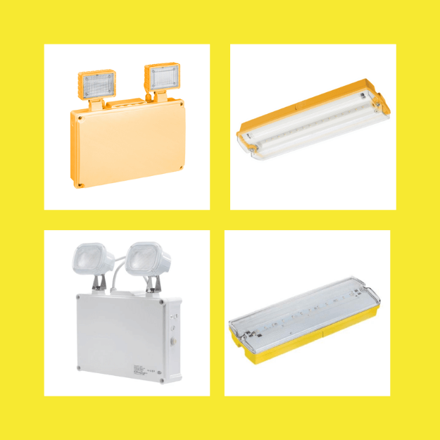 110v LED Emergency Fittings | Briticent and Red Arrow | CMD Online
