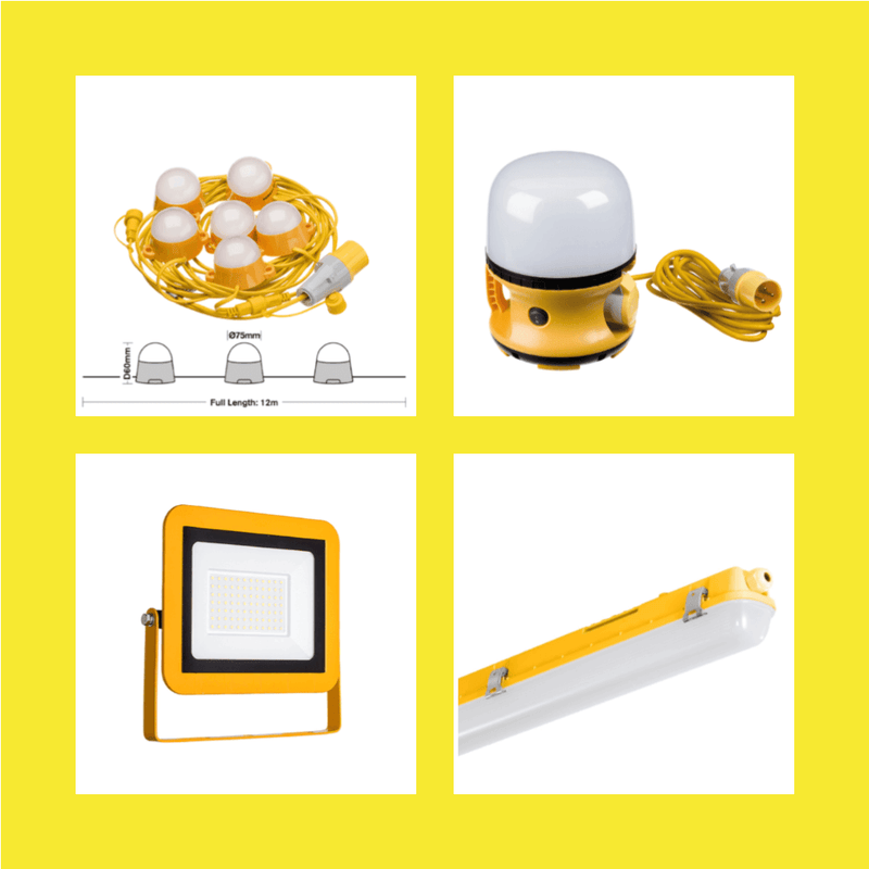 110v LED Site Lighting | Red Arrow, Briticent and Connexion Electrical | CMD Online