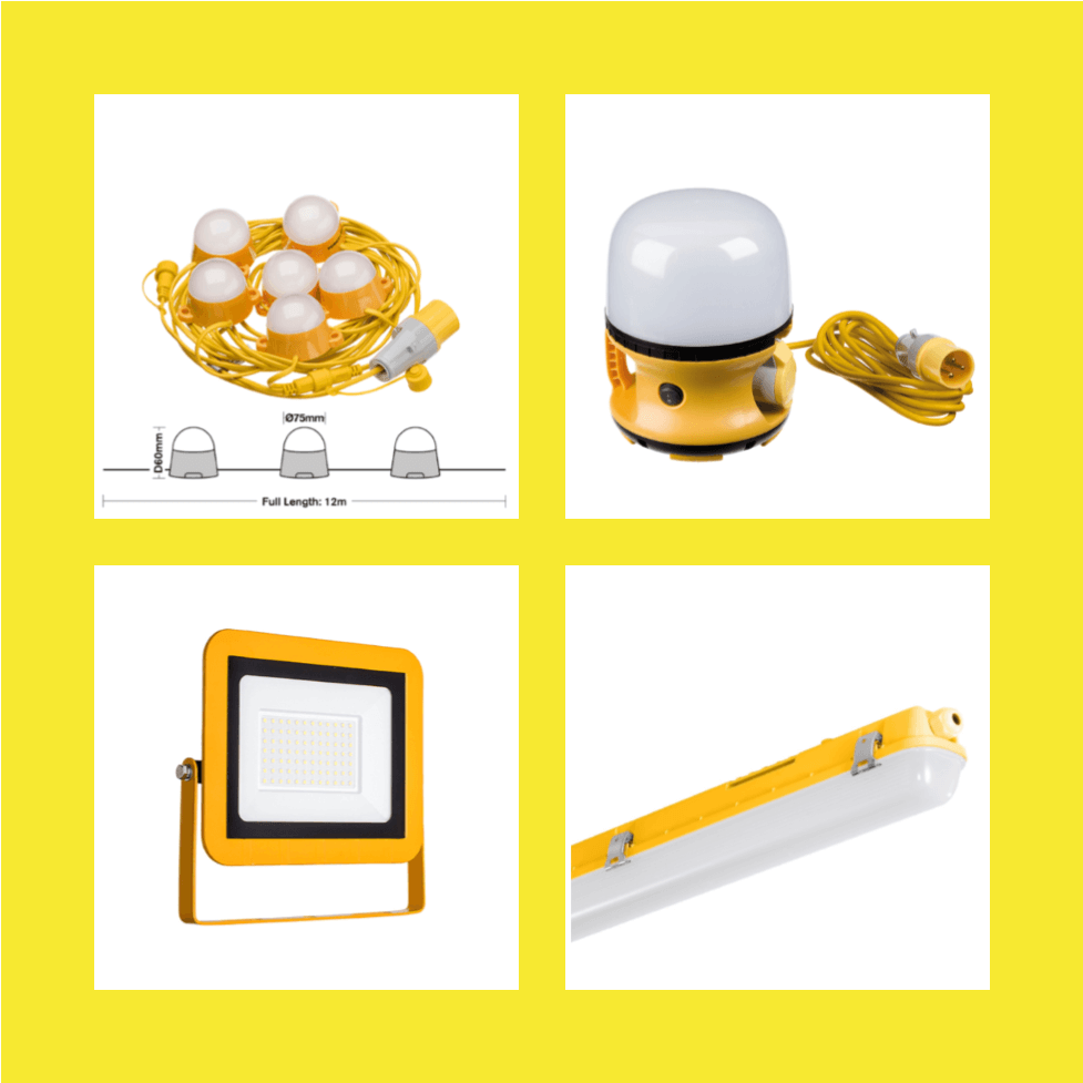 110v LED Site Lighting | Red Arrow, Briticent and Connexion Electrical | CMD Online