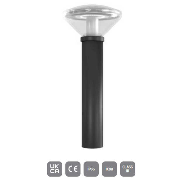 ASBAC Portland Solar Bollard Product Features
