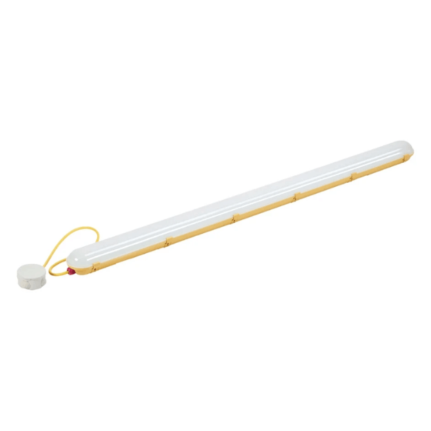 3hr Emergency Pre Wired Briticent LED 110v Non-Corrosive Fitting, Site Lighting, IP65, 5ft BI4128