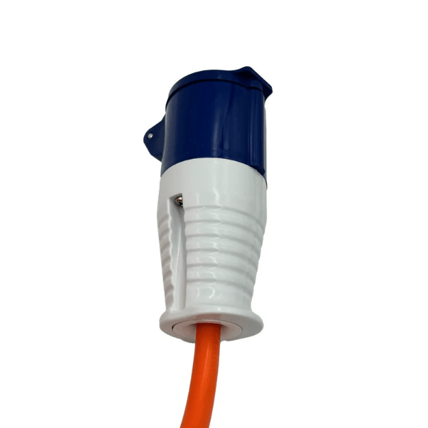 CONNEXION ELECTRICAL 25m Caravan Extension Lead Orange Cable - IP44, 240V, 10749