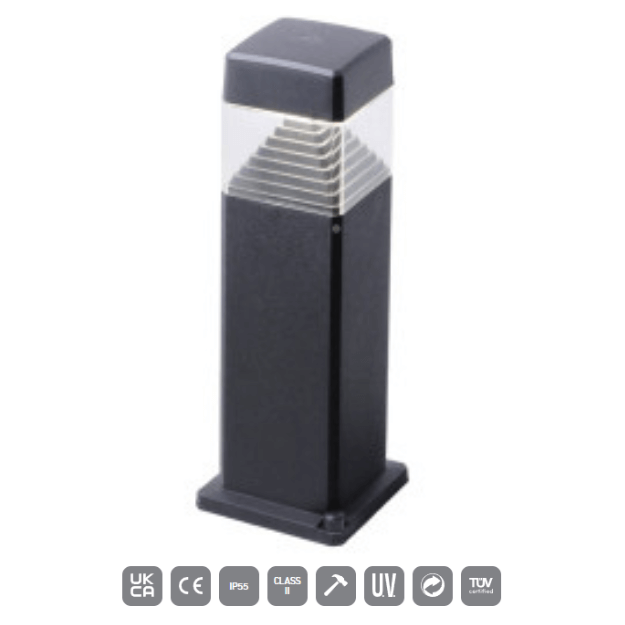Fumagalli ESTER LED Bollard Light Product Installed