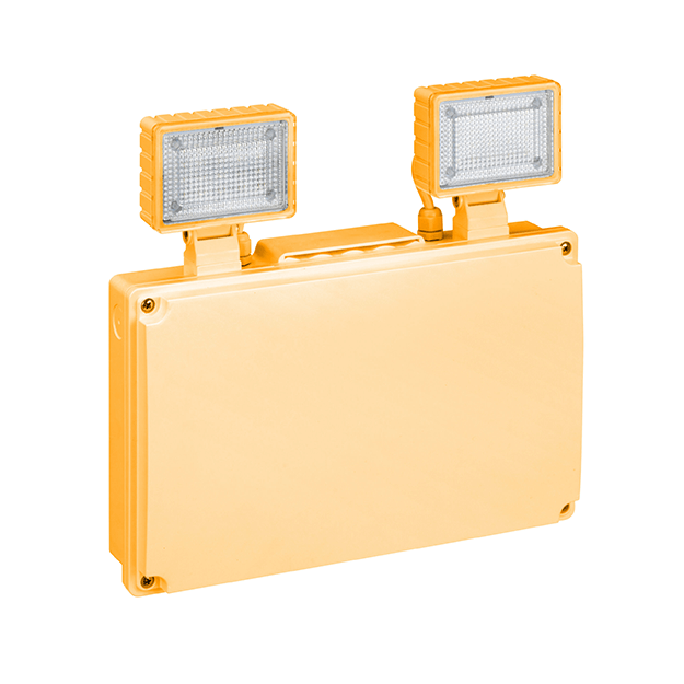 Red Arrow JUNO 65 Site, Emergency NM Twin Spot, High Output LED, IP65, 110V Front View Close Up