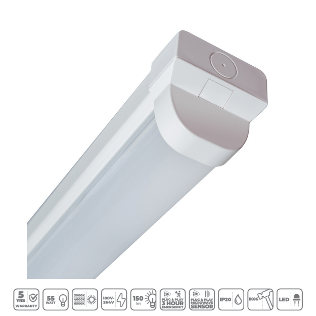 RED ARROW Sabre Evolution CCT LED Batten - SB52EVO-CCT - Product Features