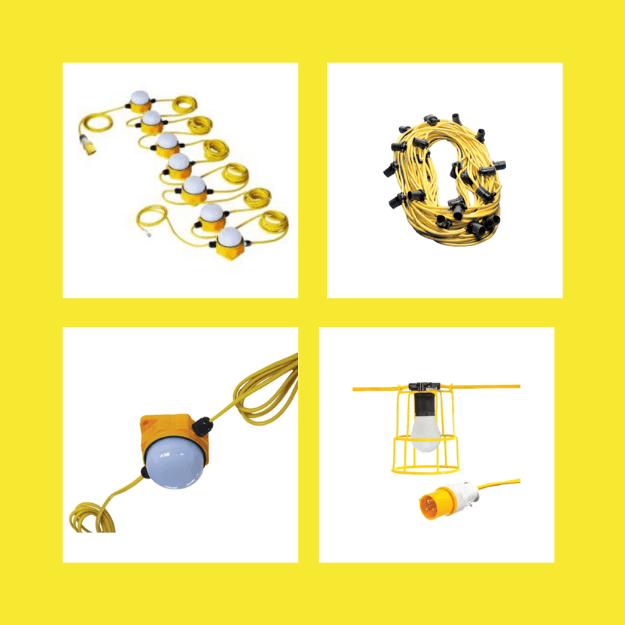 110v LED Festoon Lighting