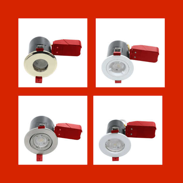 Fire Rated GU10 Downlights | Red Arrow | CMD Online