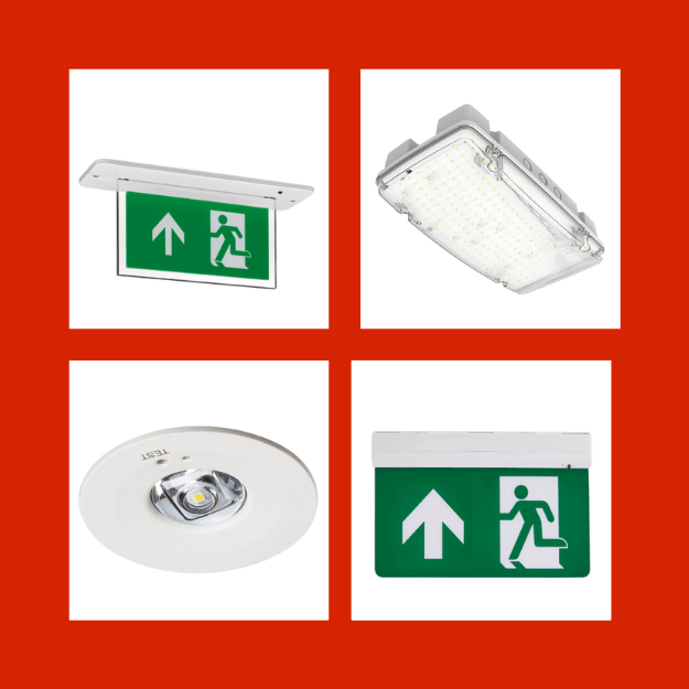 Emergency Lighting | Red Arrow and BLE | CMD Online