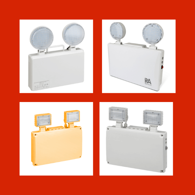 LED Emergency Twin Spots