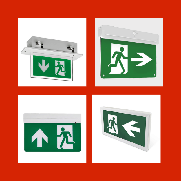 LED Emergency Exit Box | Red Arrow, Briticent and BLE | CMD Online