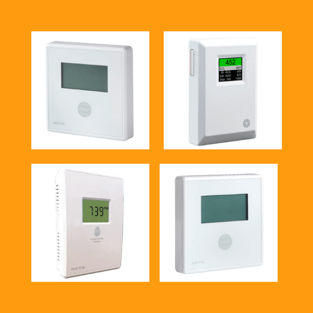 Carbon Dioxide (CO2) Monitors | Deta Electrical | CMD Online