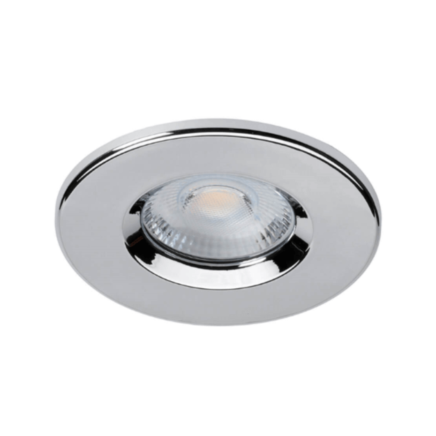 Chrome Bezel Red Arrow Stellar Smart - Smart Controlled Fire Rated Downlight, IP65