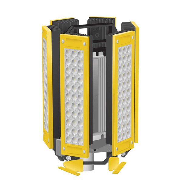 Red Arrow 360 Degree High Lumen Tower Light, 110V, 3M TRIPOD - TWL360-600 Folded Tower Lights