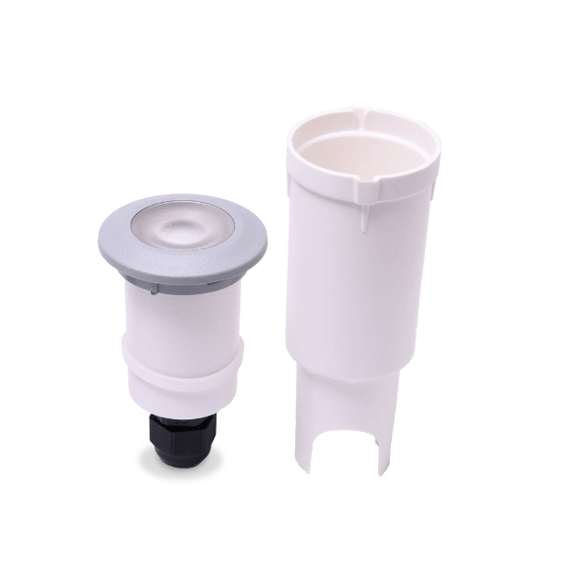 ALDO Grey Recessed LED Ground_Wall Lighting