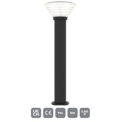 ASBAC Trinity Solar Bollard Product Features
