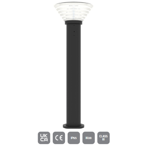 ASBAC Trinity Solar Bollard Product Features