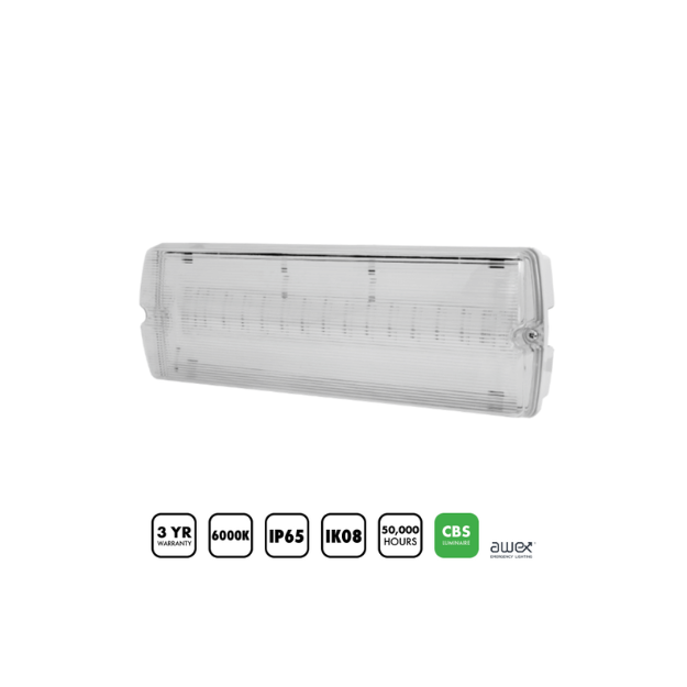BLE Crookes LED Emergency Slave Bulkhead