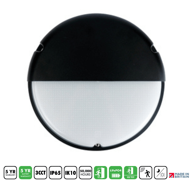 BLE Dore LED Circular Diecast Eyelid Amenity Light Product Features