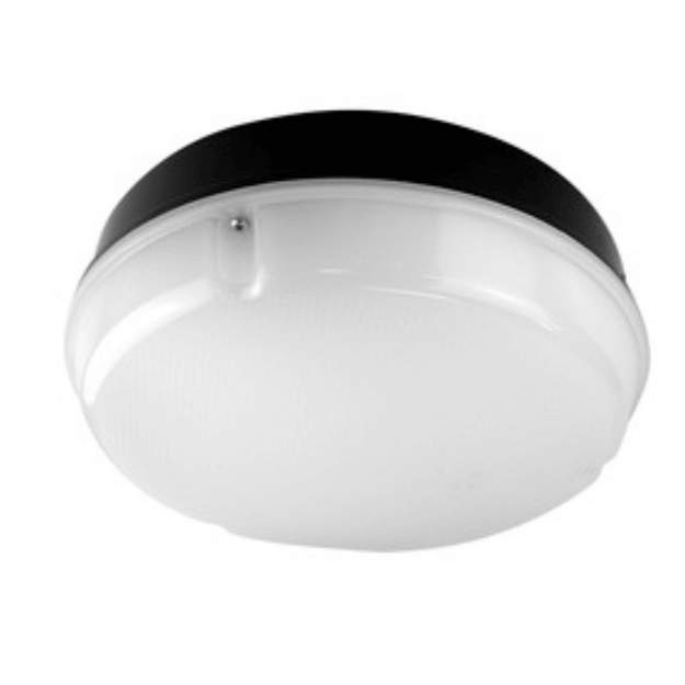 BLE Endcliffe LED Circular Amenity Light Black Opal Diffuser