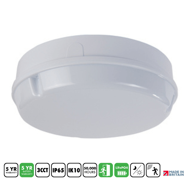 BLE Endcliffe LED Circular Amenity Light Product Features