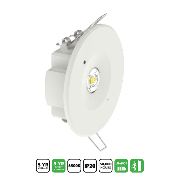 BLE HEELEY LED Emergency Downlight Product Features