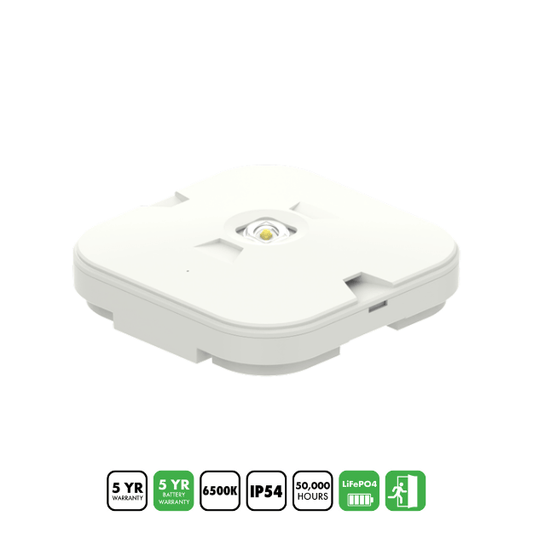 BLE HEELEY Square LED Emergency Downlight Product Features