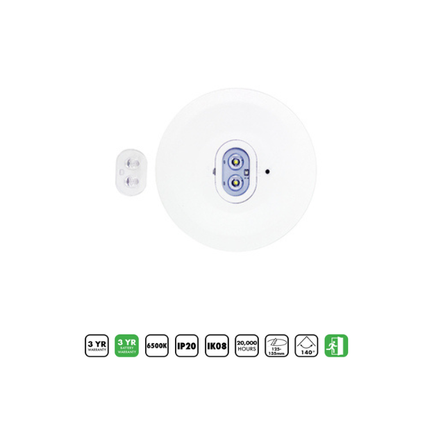 BLE Heeley LED Emergency Downlight