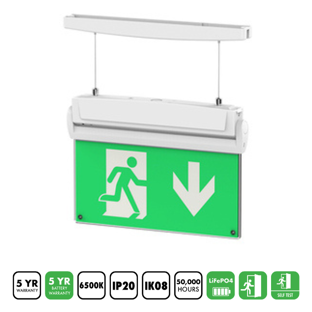 BLE Meersbrook LED 5 in 1 EXIT SIGN Hanging