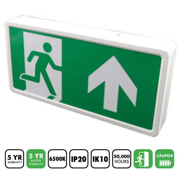 BLE Thorncliffe LED Emergency Up Arrow Exit Box Manual