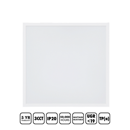 BLE Westwood LED Back-Lit Panel - IP20, 3CCT, 33W/36W/38W/40W, EL-162504 - Product Features