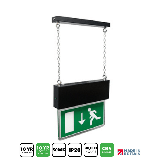 BLE Bingham LED  Slave Hanging Exit Sign Product Features