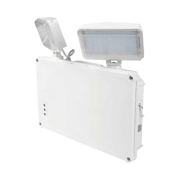 BLE STANNINGTON LED Emergency Twin Spot with Self Test - EL-142251 - IP65, LiFePO4 Battery