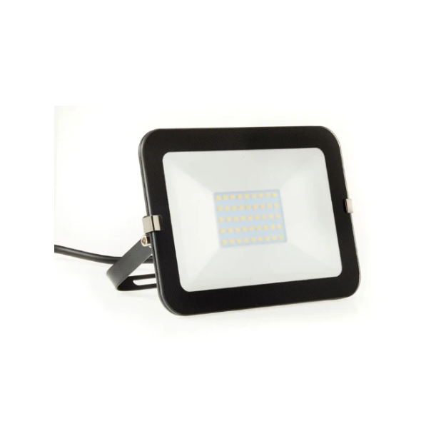 BR3532 Brackenheath iSpot II Frameless LED Floodlights - IP65, 220-240V, 4000K Black Frame 30W