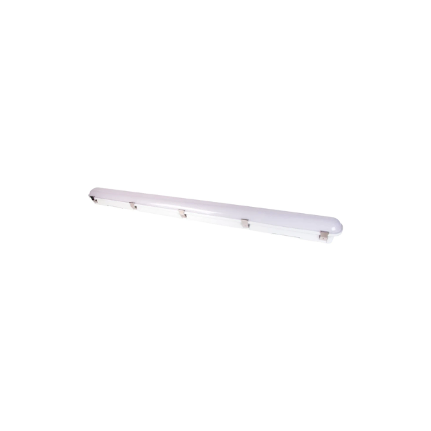 4FT 55W 6500K IP65 Weatherproof Twin with Emergency 100-240V