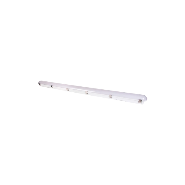 5FT 55W 6500K IP65 Weatherproof Twin with Emergency 100-240V