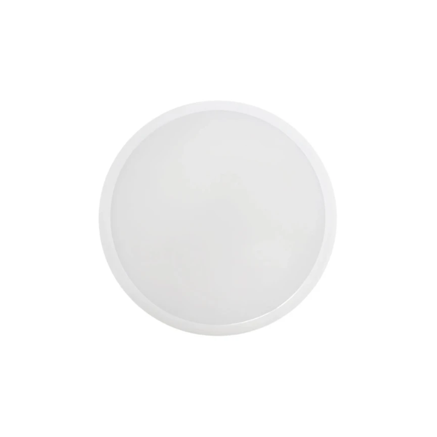 Brackenheath 12-15-18-22W Power Selectable CCT3 IP65 Spectra Bulkhead with Microwave and Emergency 220-240V White