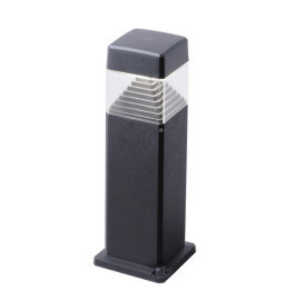 Black Ester 500 10W GX53 CCT LED Bollard Light