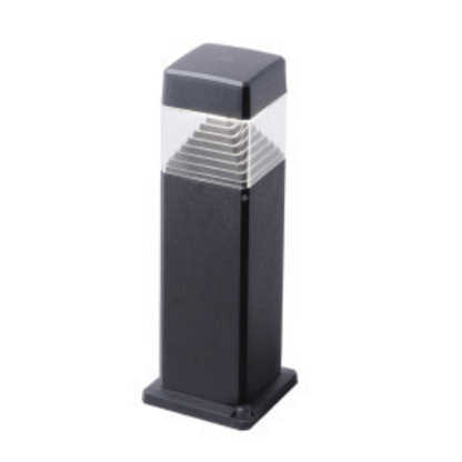Black Ester 500 10W GX53 CCT LED Bollard Light