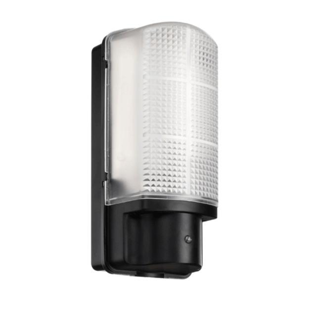 Red Arrow 6w LED Bulkhead - Black Body, IP44, 430 lm, 72 lm/W Product Image