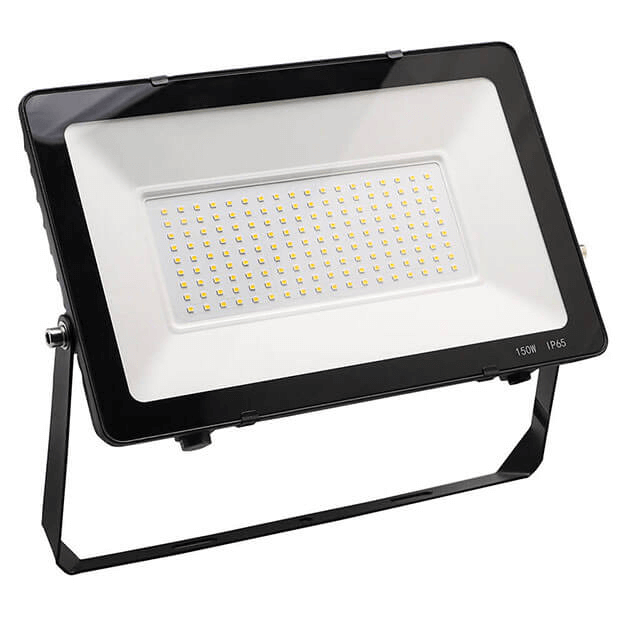 Red Arrow COMET Slim Floodlights IP65 PIR, Photocell, Prewired, U-bracket, 230v 150W Close Up