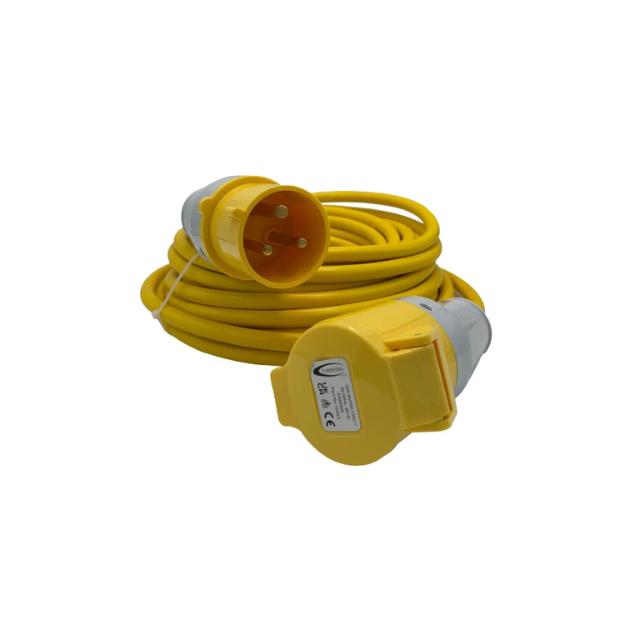 CONNEXION ELECTRICAL 32A Plug and Coupler - IP44, 110V, 50-60Hz, 10826