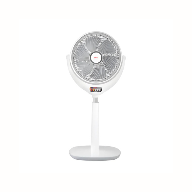 CONNEXION ELECTRICAL Royal Pedestal Fan - 60W, 220-240V, 10942-WHITE