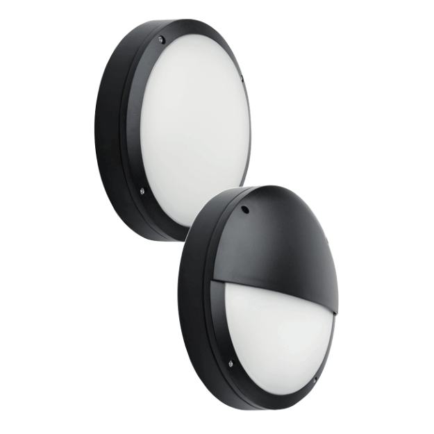 Red Arrow 18w Diecast LED Round Bulkhead - DBR18 - Round or Eyelid