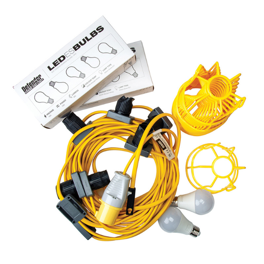 DEFENDER 100W LED ES Festoon Kit 22m Front View