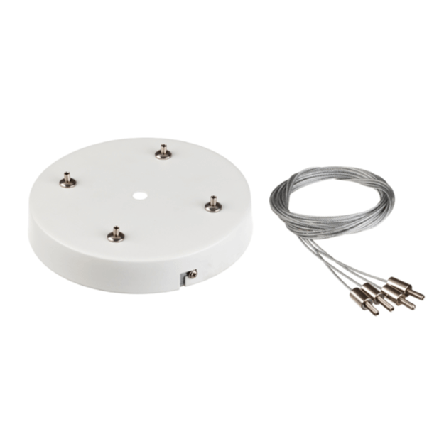 Red Arrow Discus Pro Suspended Luminaire- Smart Lighting, Tunable Colors, Dimmable Suspension kit