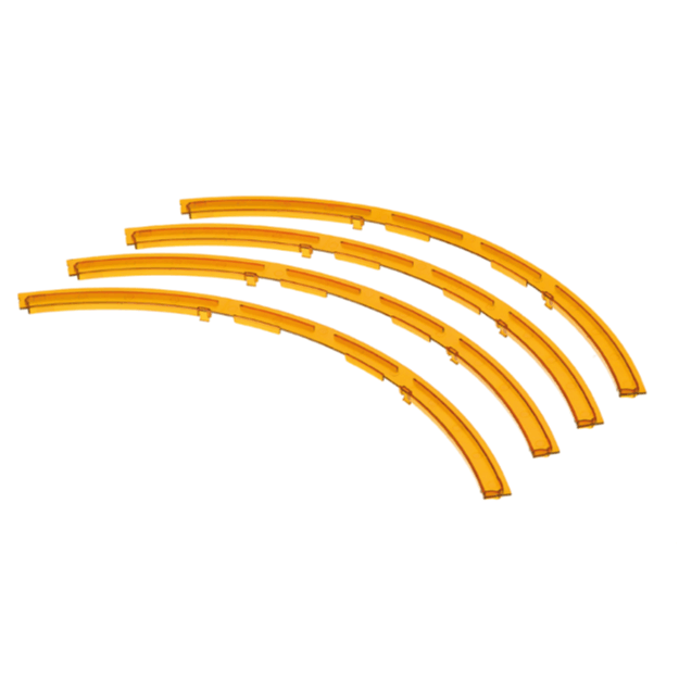 Red Arrow Discus Pro Suspended Luminaire- Smart Lighting, Tunable Colors, Dimmable Yellow Diffuser