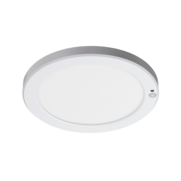 Red Arrow LED Circular Discus Ultra-Slim Wattage Selectable Fitting with PIR