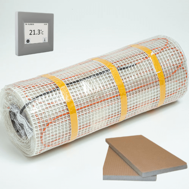FLEXEL Premium ECOFLOOR Underfloor Heating Cable Mat - Kit