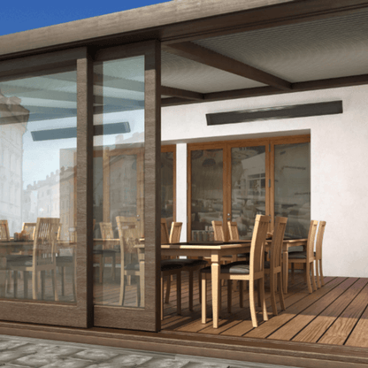 FLEXEL ECOSUN TH High Output Far Infrared Space Heater - Conservatory