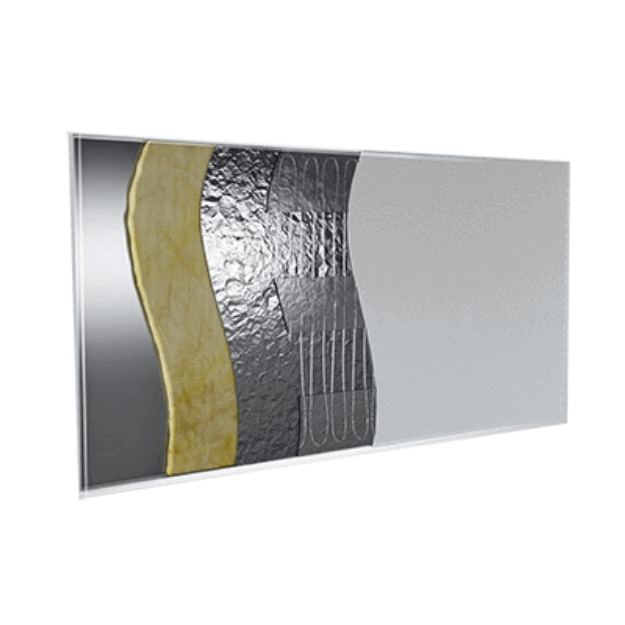 FLEXEL ECOSUN U+ Textured Far Infrared Heating Panel - Exploded View